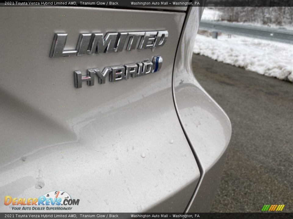 2021 Toyota Venza Hybrid Limited AWD Titanium Glow / Black Photo #23