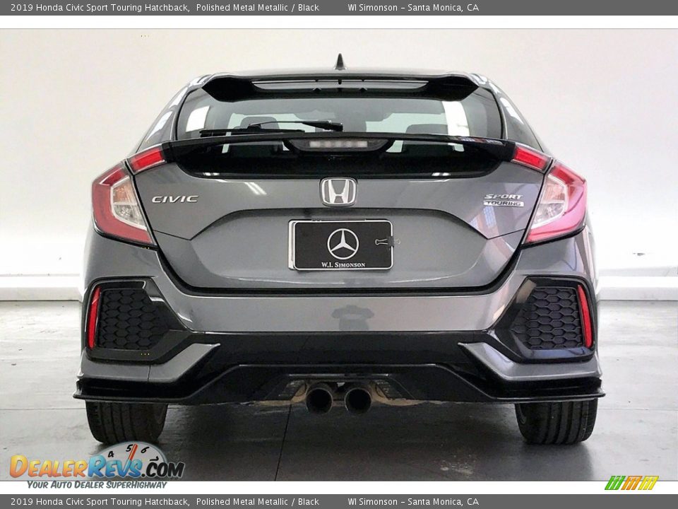 Polished Metal Metallic 2019 Honda Civic Sport Touring Hatchback Photo #3