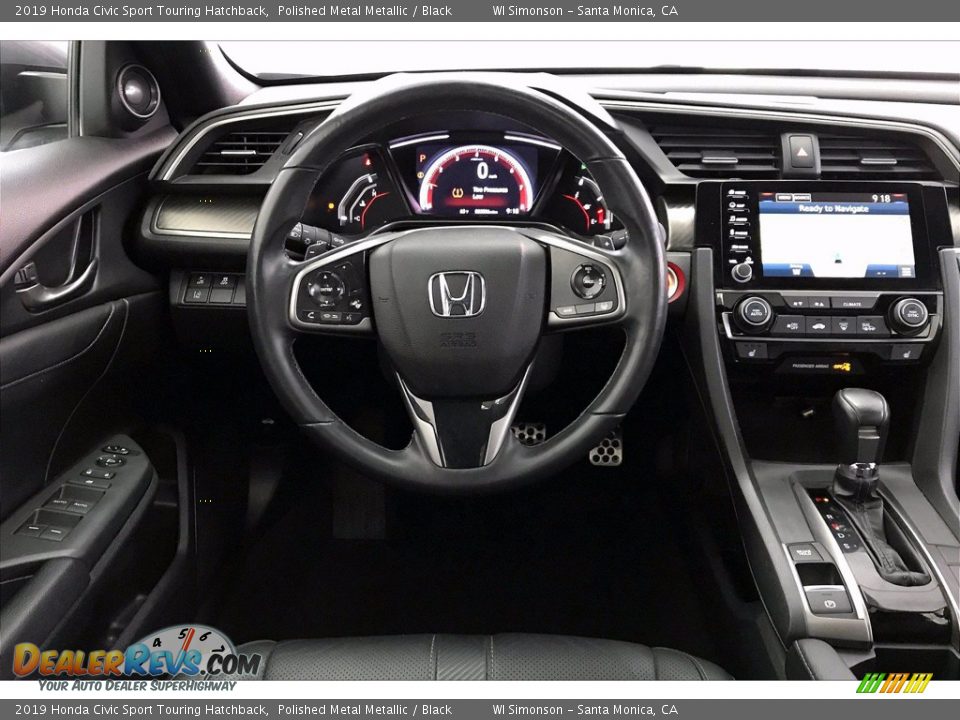 Dashboard of 2019 Honda Civic Sport Touring Hatchback Photo #4
