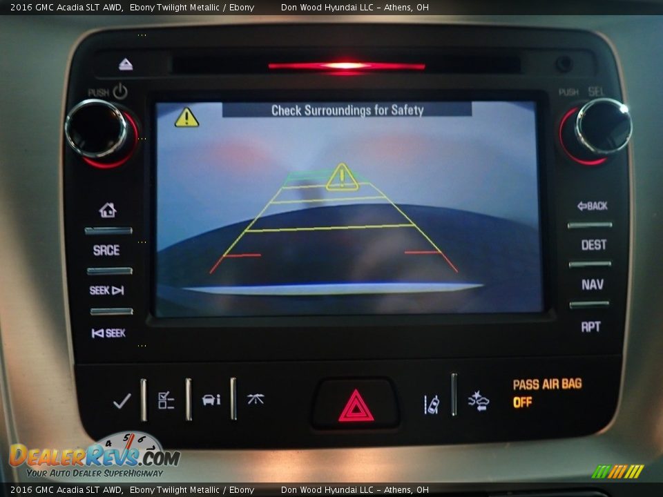 2016 GMC Acadia SLT AWD Ebony Twilight Metallic / Ebony Photo #3