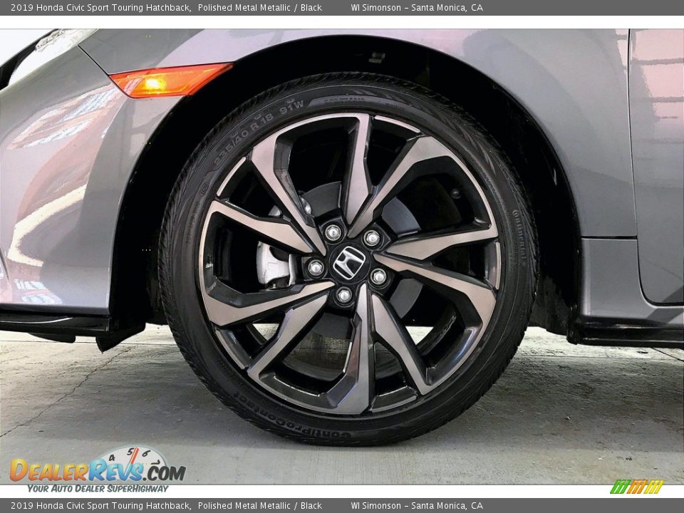 2019 Honda Civic Sport Touring Hatchback Wheel Photo #8