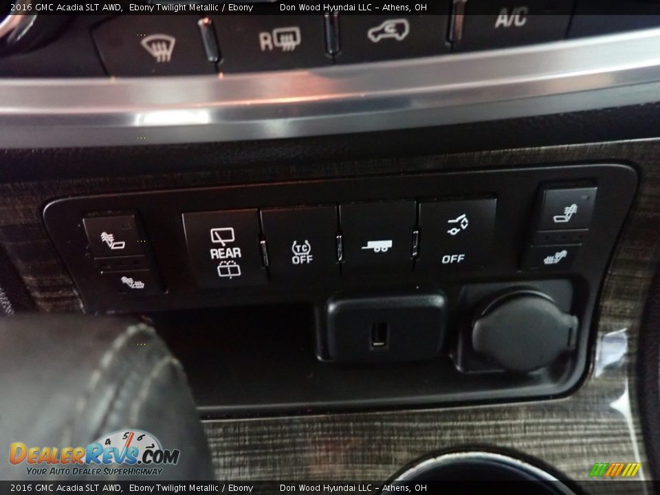 2016 GMC Acadia SLT AWD Ebony Twilight Metallic / Ebony Photo #4