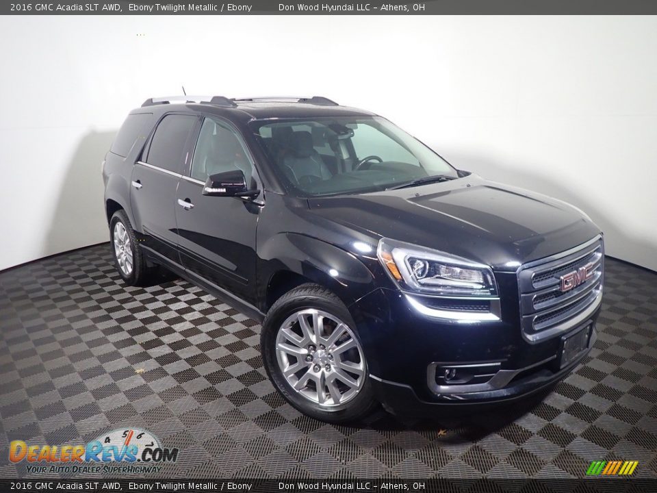2016 GMC Acadia SLT AWD Ebony Twilight Metallic / Ebony Photo #5