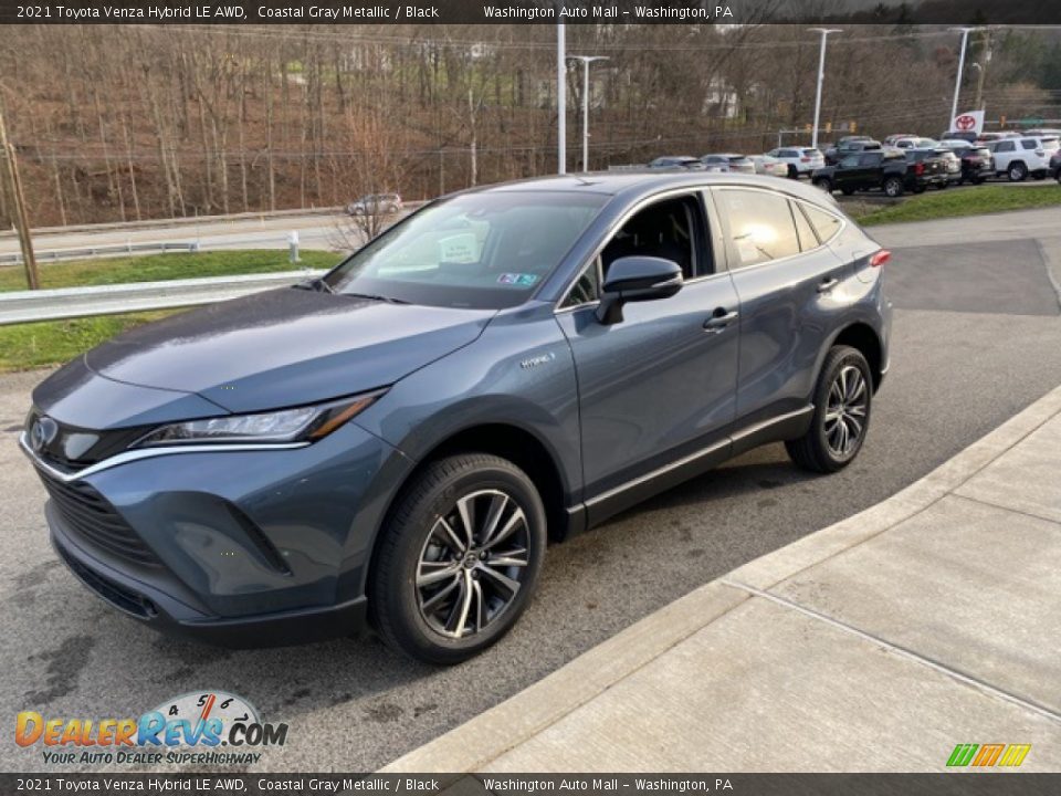 2021 Toyota Venza Hybrid LE AWD Coastal Gray Metallic / Black Photo #12