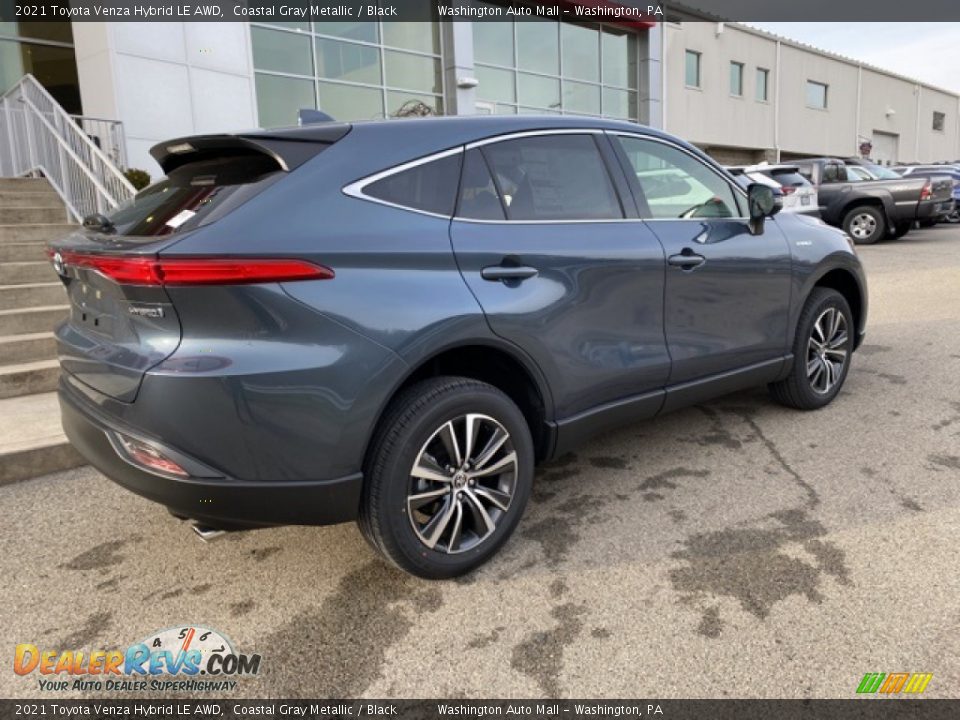 2021 Toyota Venza Hybrid LE AWD Coastal Gray Metallic / Black Photo #13