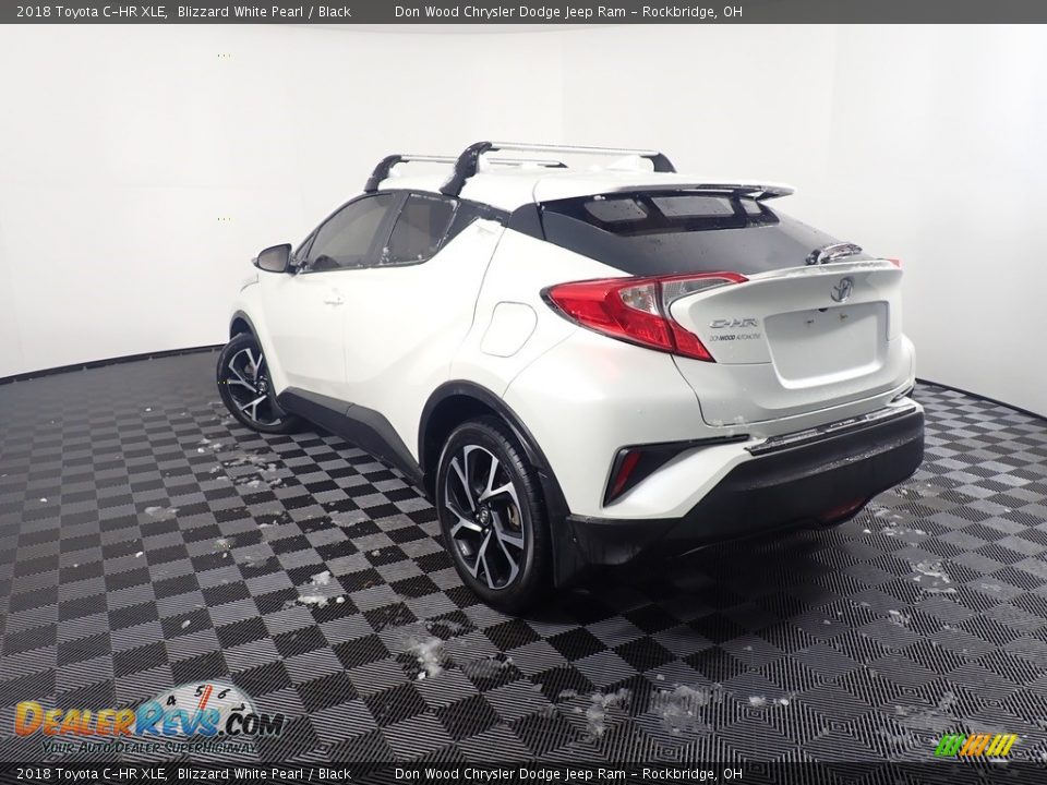 2018 Toyota C-HR XLE Blizzard White Pearl / Black Photo #6