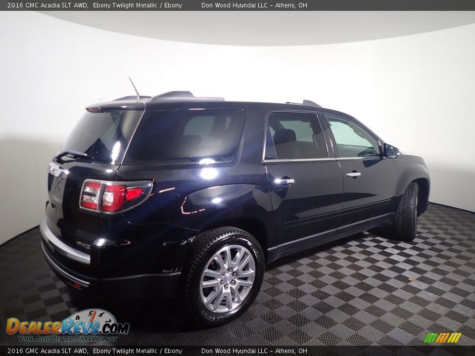 2016 GMC Acadia SLT AWD Ebony Twilight Metallic / Ebony Photo #20