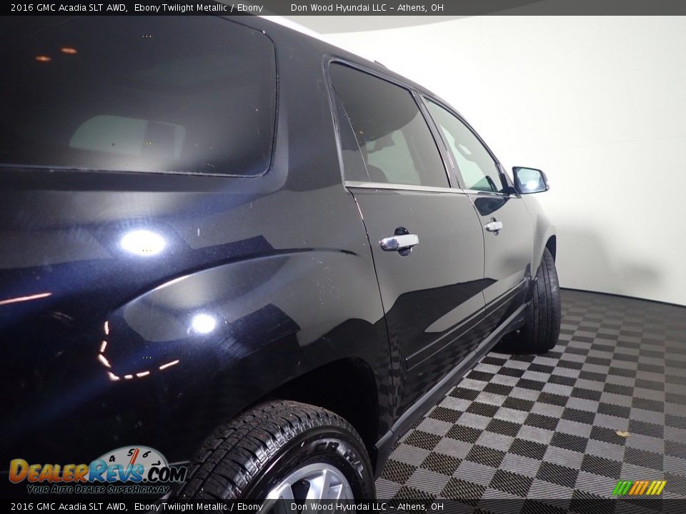 2016 GMC Acadia SLT AWD Ebony Twilight Metallic / Ebony Photo #22