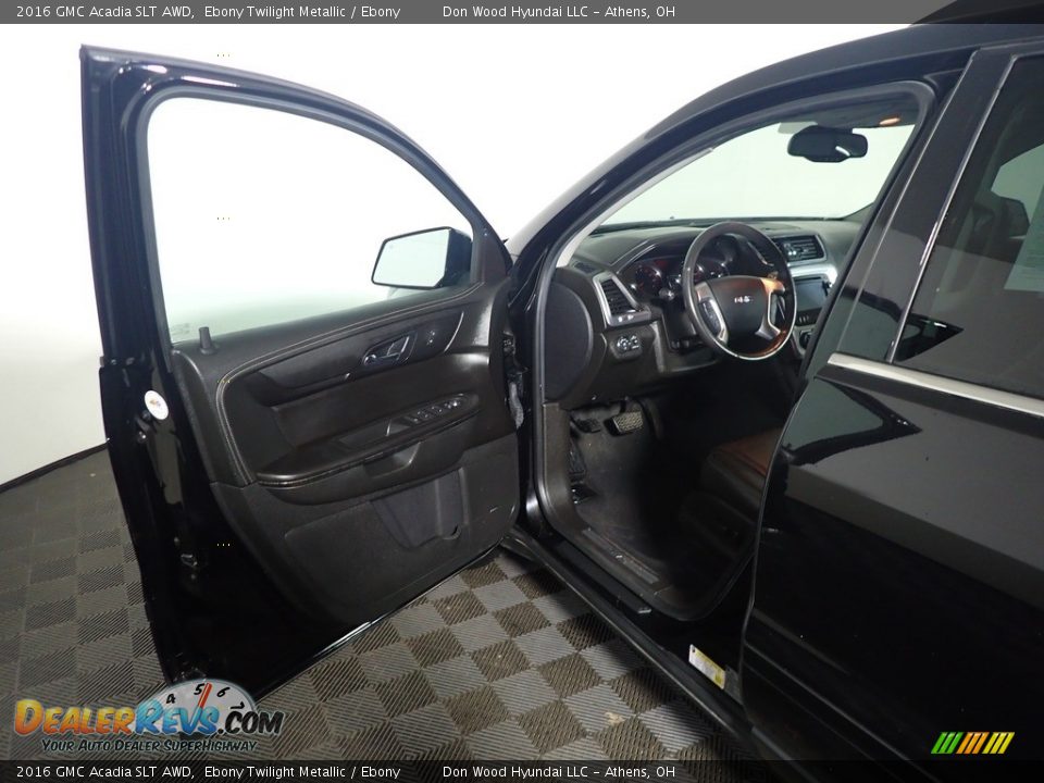2016 GMC Acadia SLT AWD Ebony Twilight Metallic / Ebony Photo #23