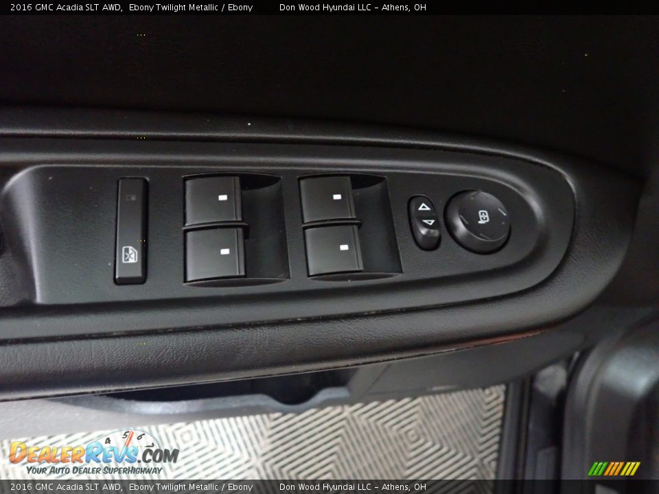 2016 GMC Acadia SLT AWD Ebony Twilight Metallic / Ebony Photo #24