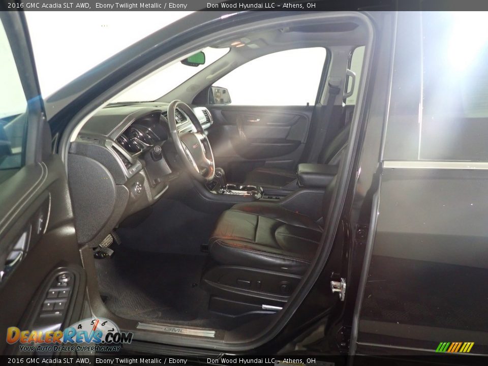 2016 GMC Acadia SLT AWD Ebony Twilight Metallic / Ebony Photo #25