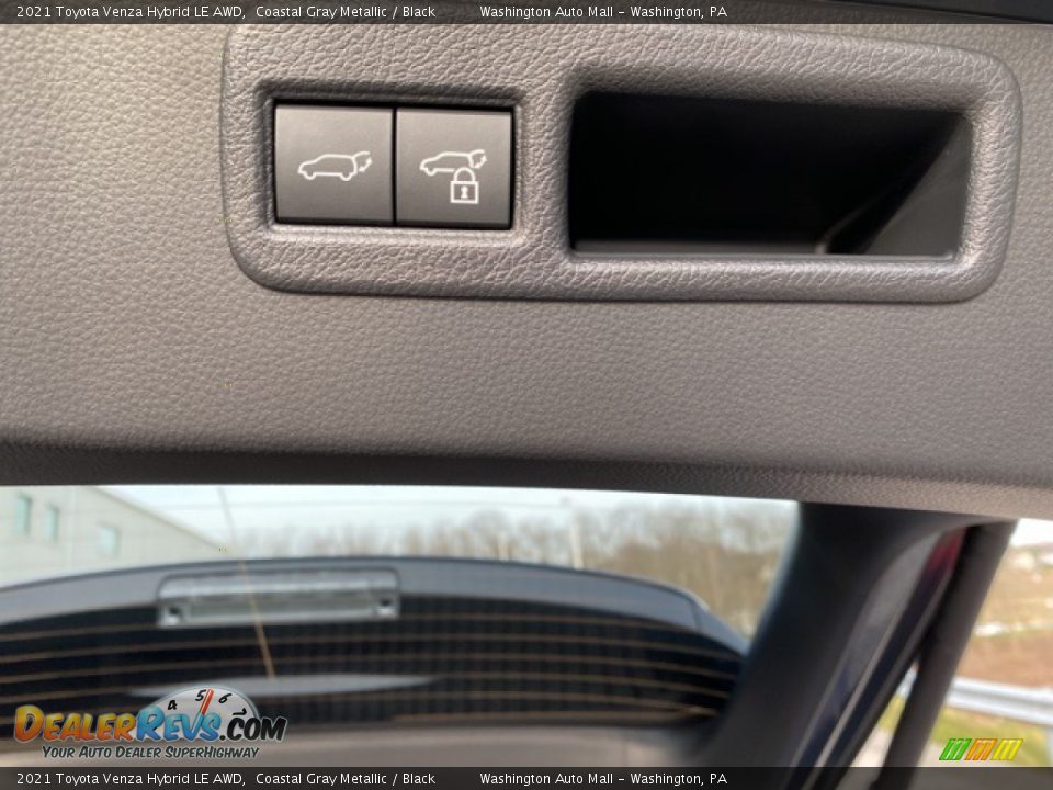 2021 Toyota Venza Hybrid LE AWD Coastal Gray Metallic / Black Photo #29