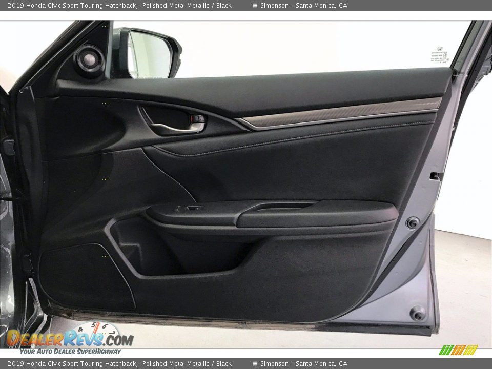Door Panel of 2019 Honda Civic Sport Touring Hatchback Photo #27