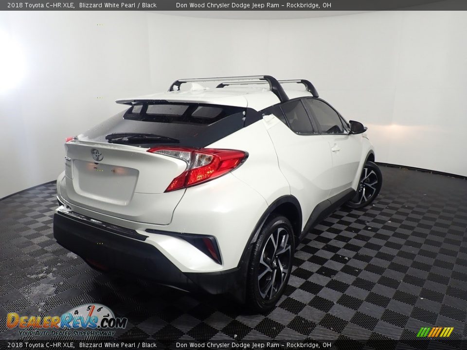 2018 Toyota C-HR XLE Blizzard White Pearl / Black Photo #10