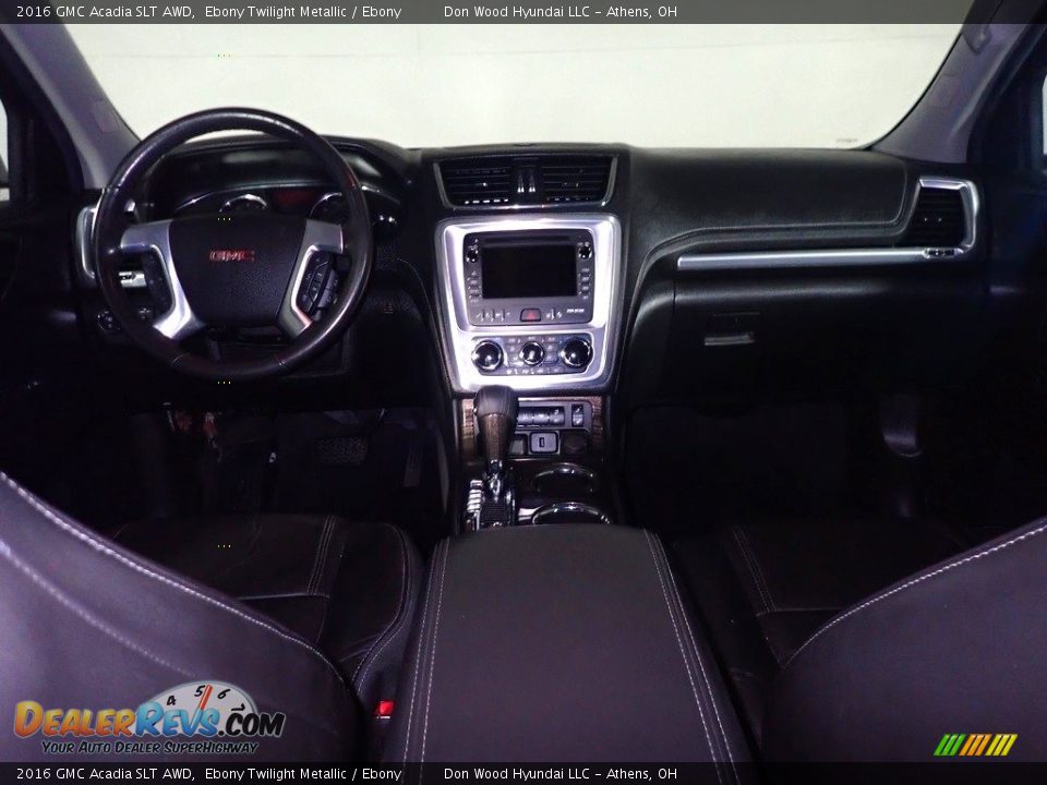 2016 GMC Acadia SLT AWD Ebony Twilight Metallic / Ebony Photo #27