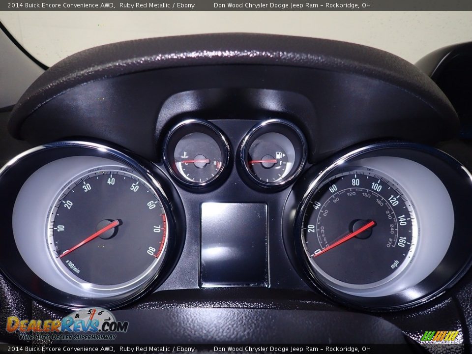 2014 Buick Encore Convenience AWD Ruby Red Metallic / Ebony Photo #9