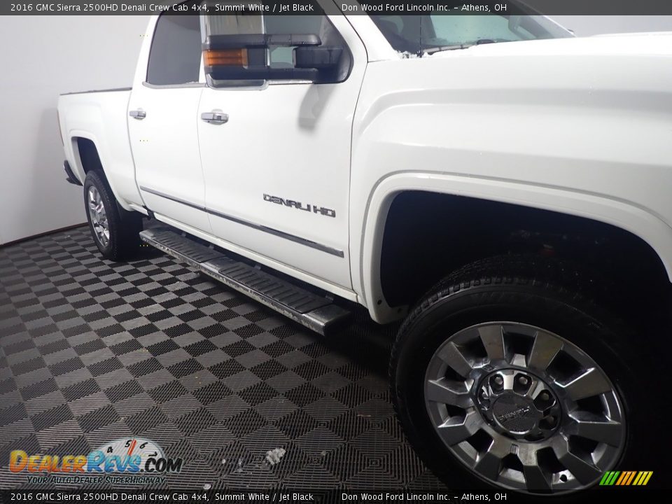 2016 GMC Sierra 2500HD Denali Crew Cab 4x4 Summit White / Jet Black Photo #9