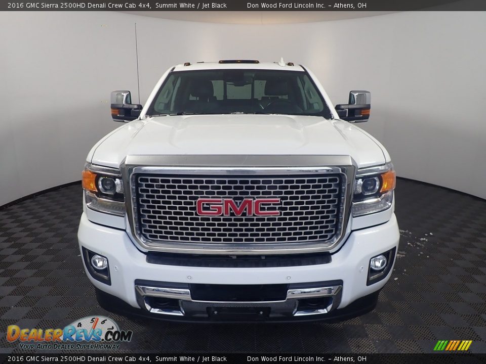 2016 GMC Sierra 2500HD Denali Crew Cab 4x4 Summit White / Jet Black Photo #10