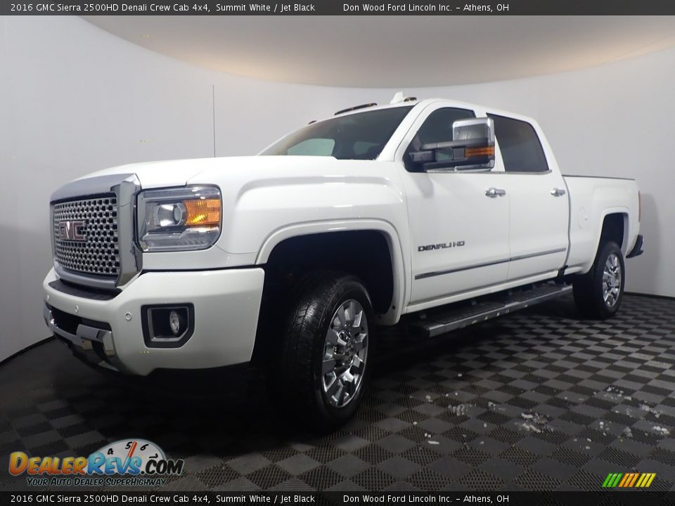 2016 GMC Sierra 2500HD Denali Crew Cab 4x4 Summit White / Jet Black Photo #13