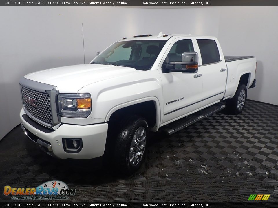 2016 GMC Sierra 2500HD Denali Crew Cab 4x4 Summit White / Jet Black Photo #14