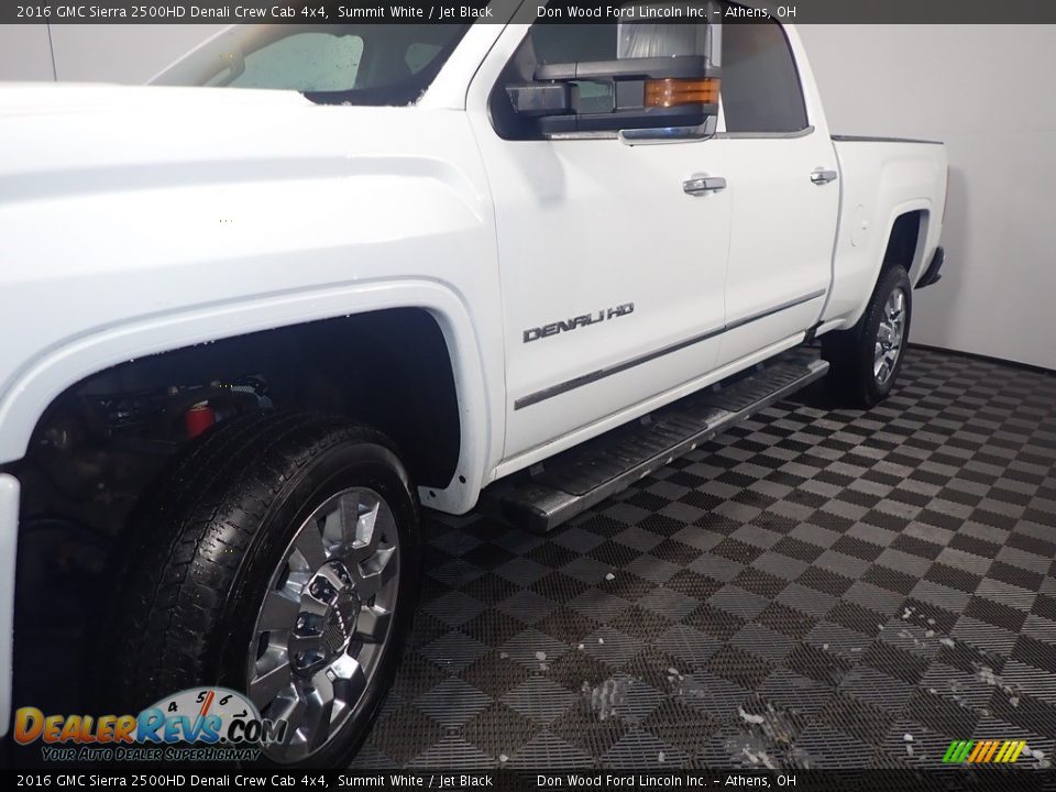 2016 GMC Sierra 2500HD Denali Crew Cab 4x4 Summit White / Jet Black Photo #15