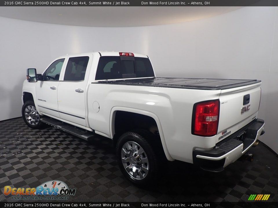 2016 GMC Sierra 2500HD Denali Crew Cab 4x4 Summit White / Jet Black Photo #17