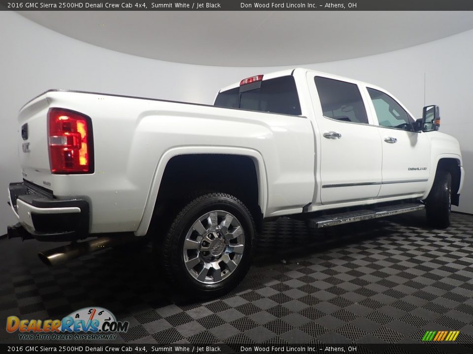 2016 GMC Sierra 2500HD Denali Crew Cab 4x4 Summit White / Jet Black Photo #20