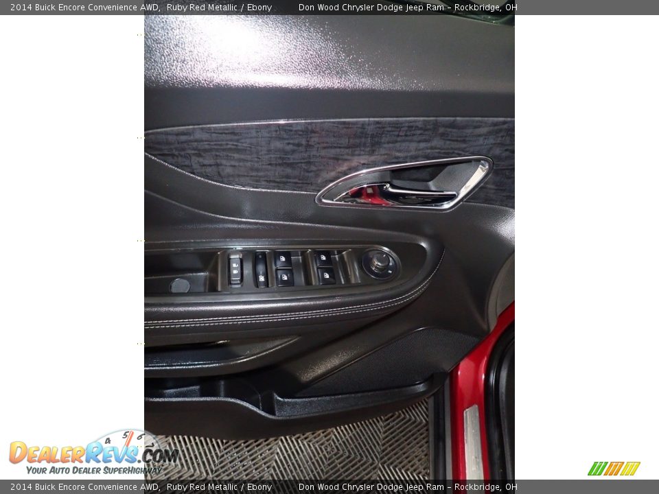 2014 Buick Encore Convenience AWD Ruby Red Metallic / Ebony Photo #21
