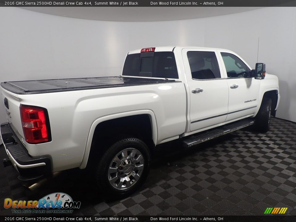 2016 GMC Sierra 2500HD Denali Crew Cab 4x4 Summit White / Jet Black Photo #21