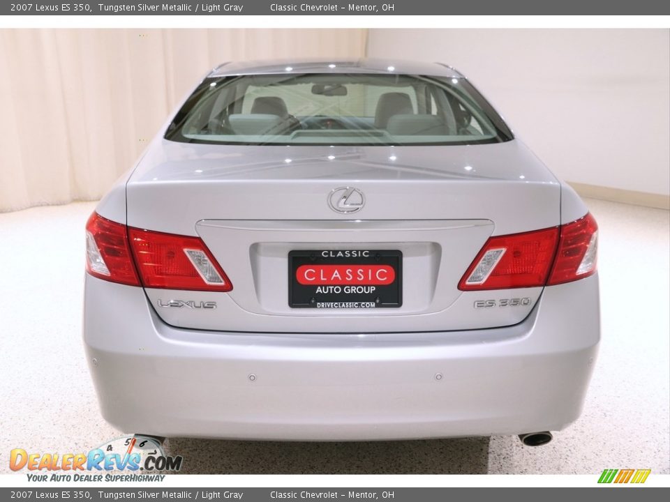 2007 Lexus ES 350 Tungsten Silver Metallic / Light Gray Photo #20