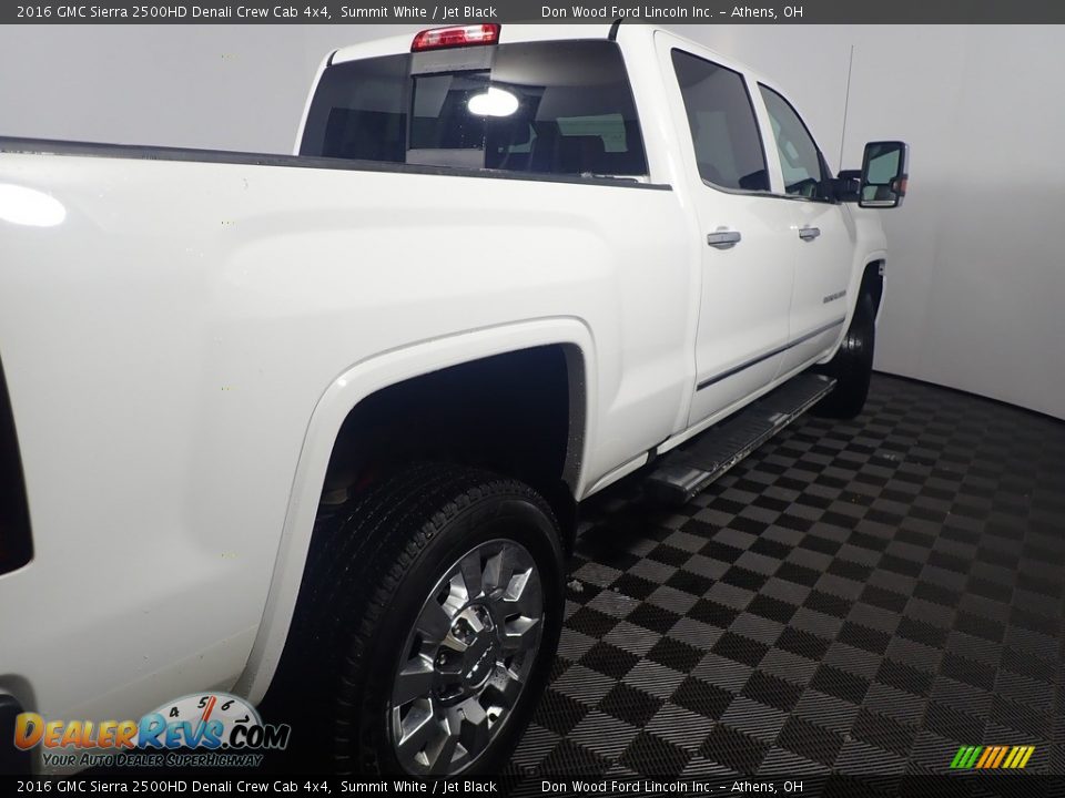 2016 GMC Sierra 2500HD Denali Crew Cab 4x4 Summit White / Jet Black Photo #23