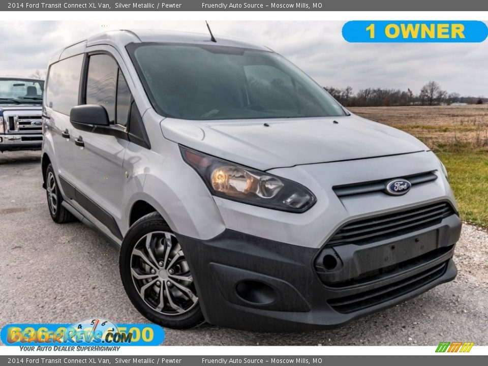 2014 Ford Transit Connect XL Van Silver Metallic / Pewter Photo #1