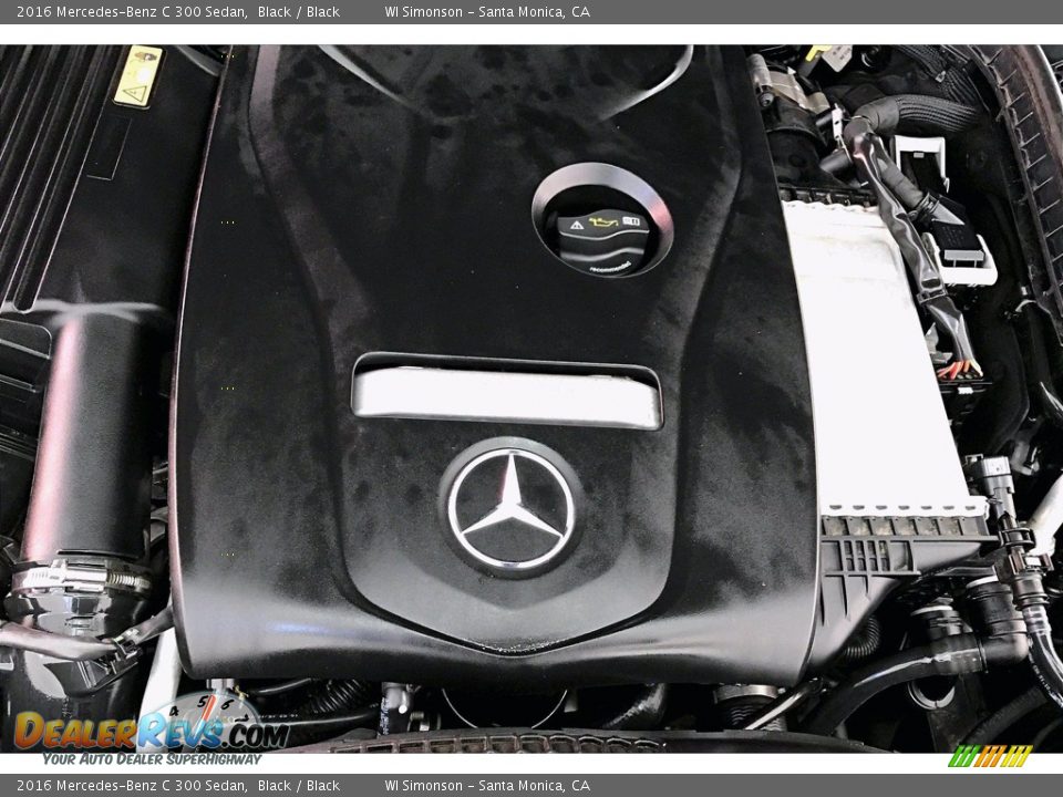 2016 Mercedes-Benz C 300 Sedan Black / Black Photo #31