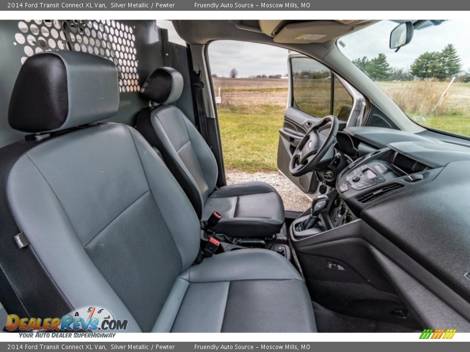 Front Seat of 2014 Ford Transit Connect XL Van Photo #8
