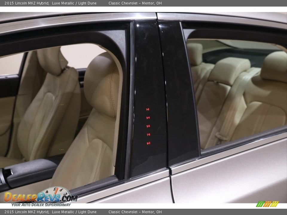 2015 Lincoln MKZ Hybrid Luxe Metallic / Light Dune Photo #4