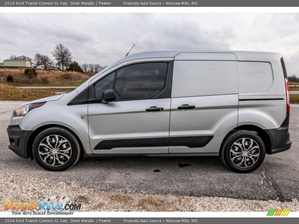 Silver Metallic 2014 Ford Transit Connect XL Van Photo #18