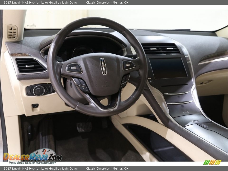 Dashboard of 2015 Lincoln MKZ Hybrid Photo #7