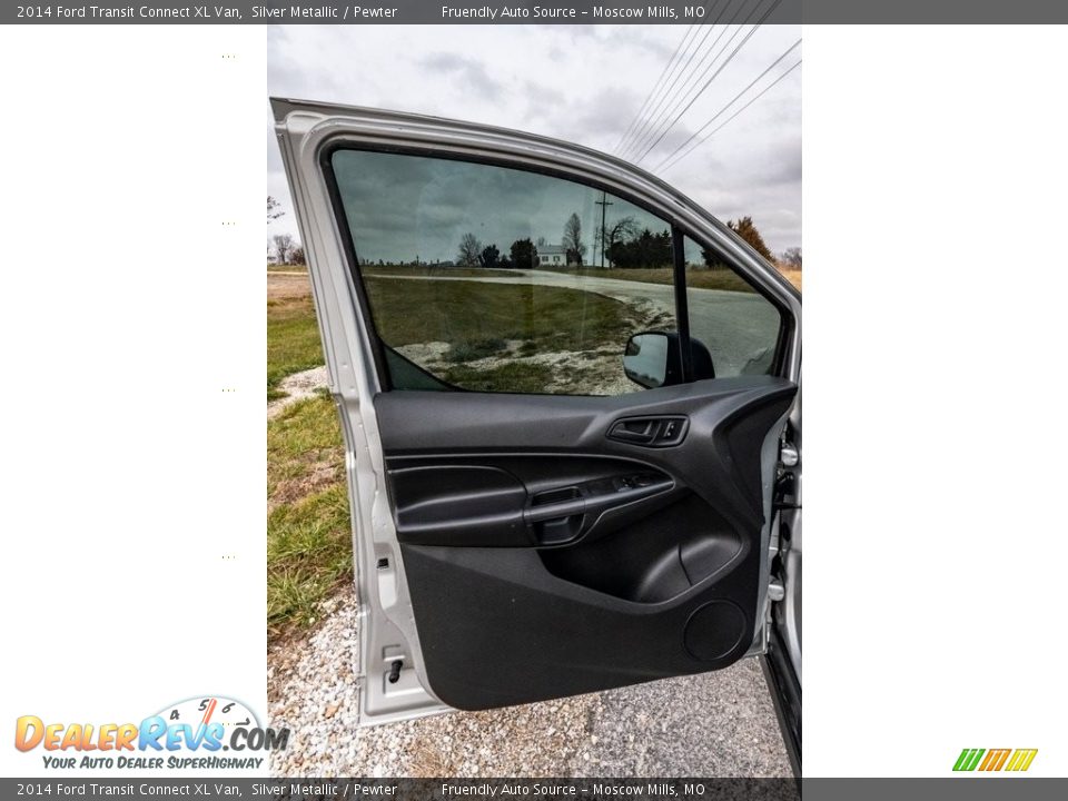 2014 Ford Transit Connect XL Van Silver Metallic / Pewter Photo #26