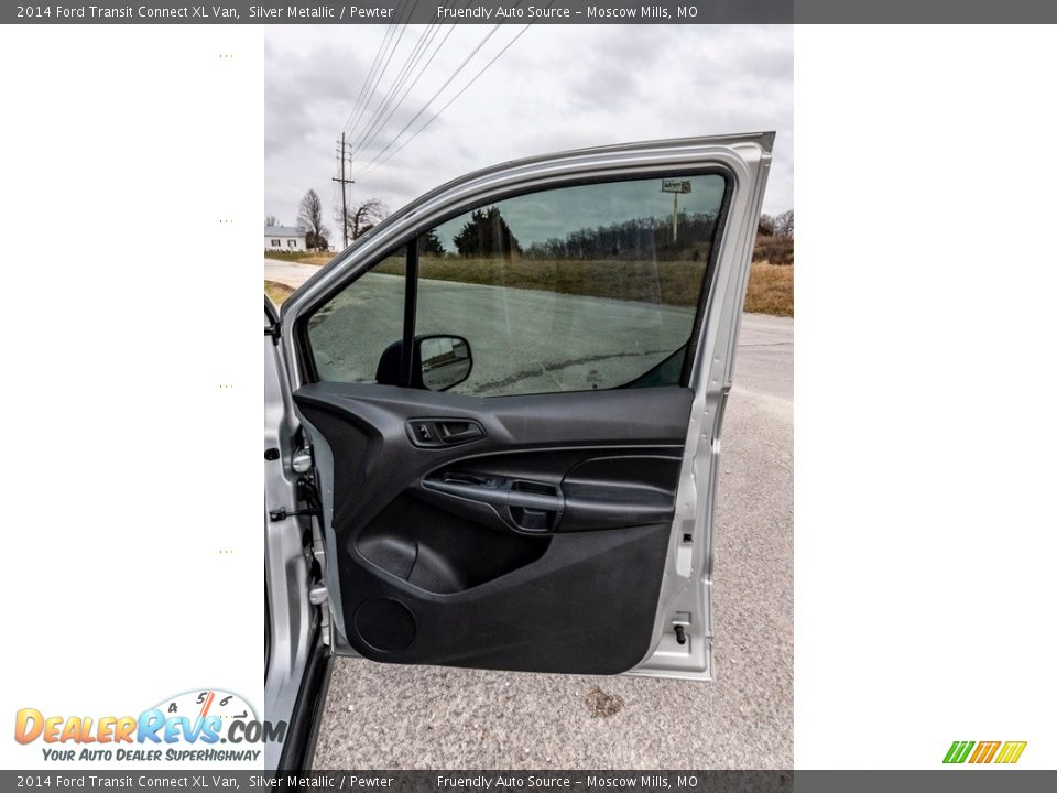2014 Ford Transit Connect XL Van Silver Metallic / Pewter Photo #27