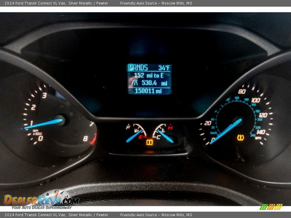 2014 Ford Transit Connect XL Van Gauges Photo #29