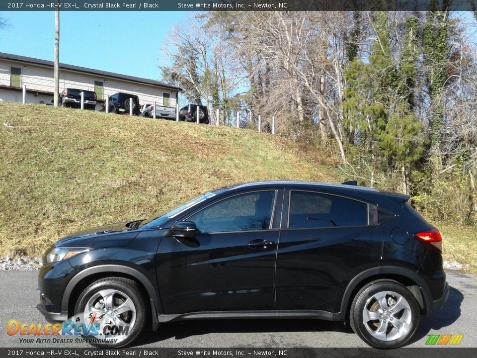 2017 Honda HR-V EX-L Crystal Black Pearl / Black Photo #1