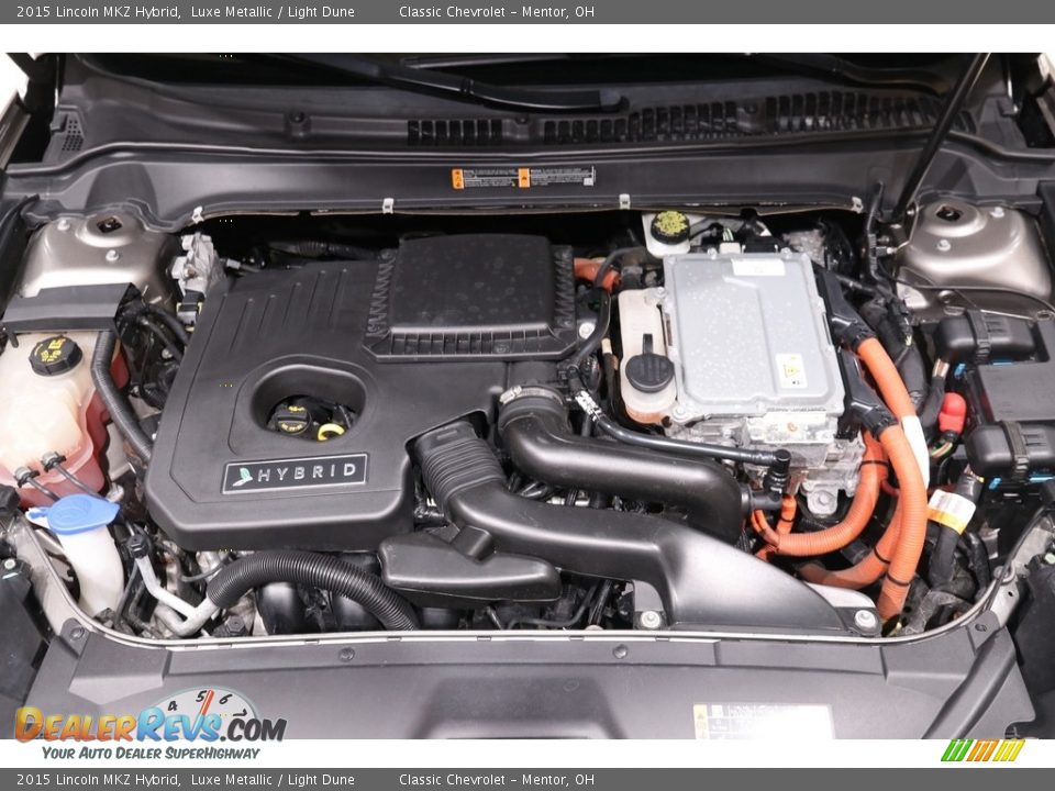 2015 Lincoln MKZ Hybrid 2.0 Liter Atkinson-Cycle DOHC 16-Valve iVCT 4 Cylinder Gasoline/Electric Hybrid Engine Photo #25