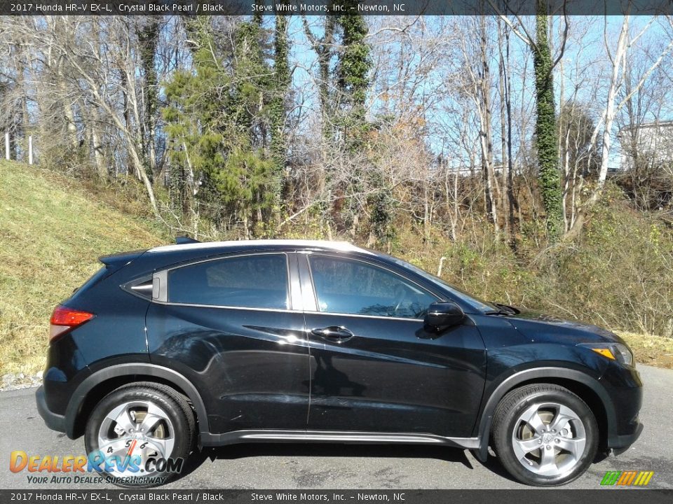 2017 Honda HR-V EX-L Crystal Black Pearl / Black Photo #5