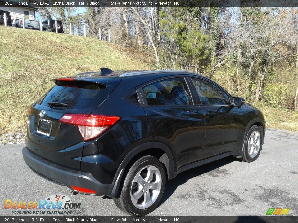 2017 Honda HR-V EX-L Crystal Black Pearl / Black Photo #6