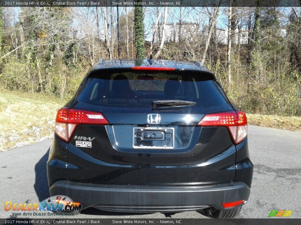 2017 Honda HR-V EX-L Crystal Black Pearl / Black Photo #7