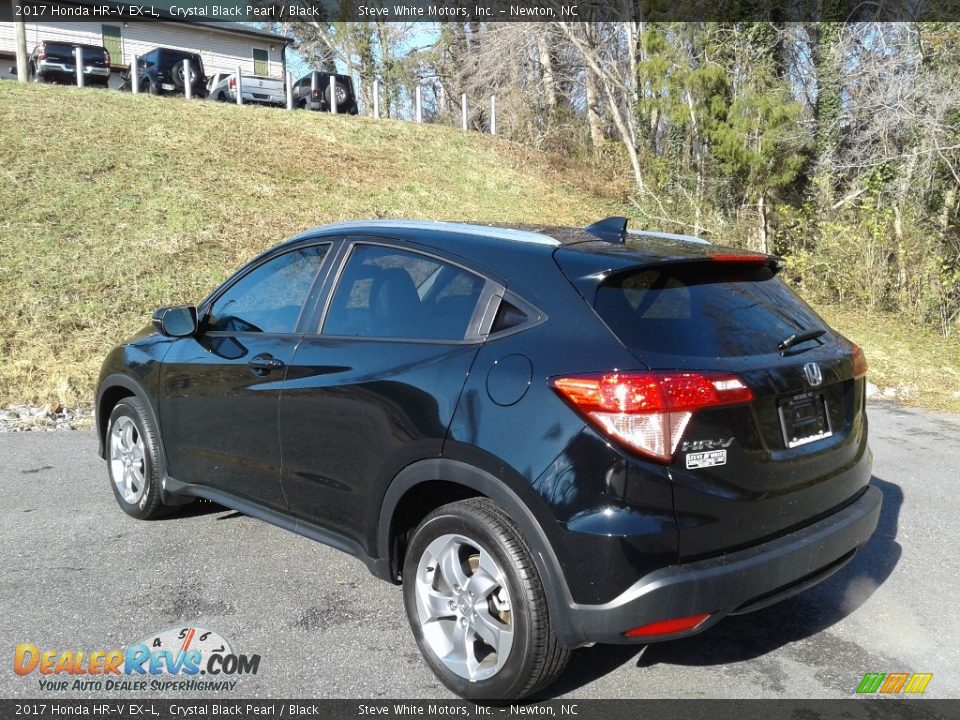 2017 Honda HR-V EX-L Crystal Black Pearl / Black Photo #8