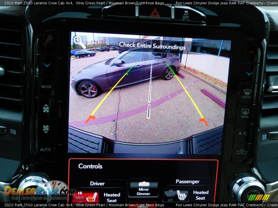 2020 Ram 2500 Laramie Crew Cab 4x4 Olive Green Pearl / Mountain Brown/Light Frost Beige Photo #18