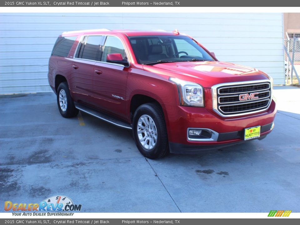 2015 GMC Yukon XL SLT Crystal Red Tintcoat / Jet Black Photo #2