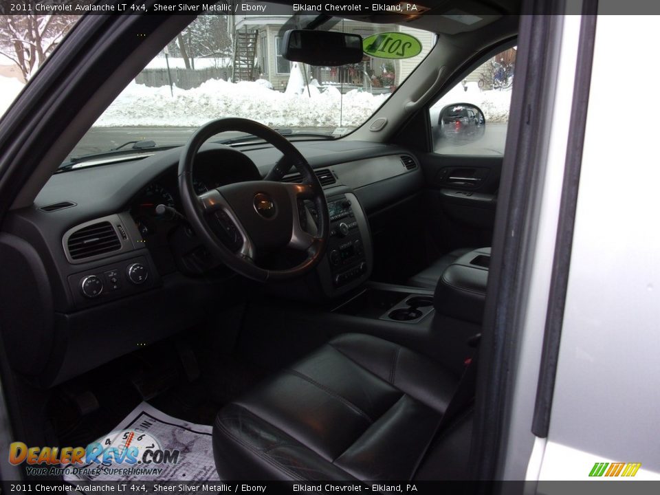 2011 Chevrolet Avalanche LT 4x4 Sheer Silver Metallic / Ebony Photo #12
