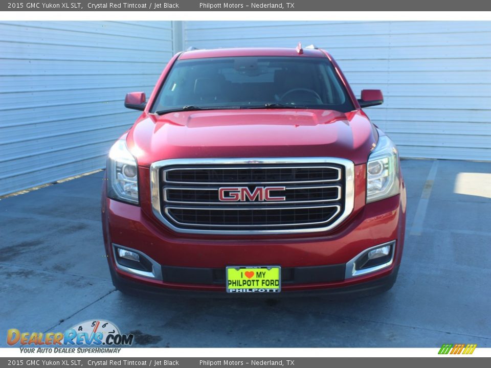 2015 GMC Yukon XL SLT Crystal Red Tintcoat / Jet Black Photo #3